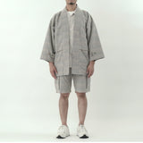 Hombre Sashiko Stitch Shorts(Sunset)/MW-PT23109